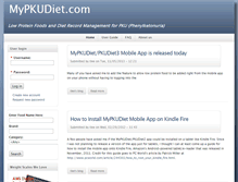 Tablet Screenshot of mypkudiet.com